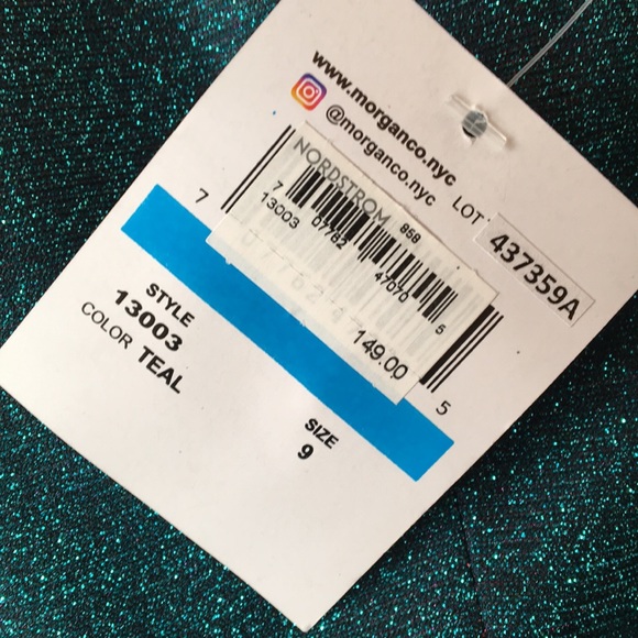 NWT Morgan & Co Dress women’s size 9 Prom - Picture 9 of 13